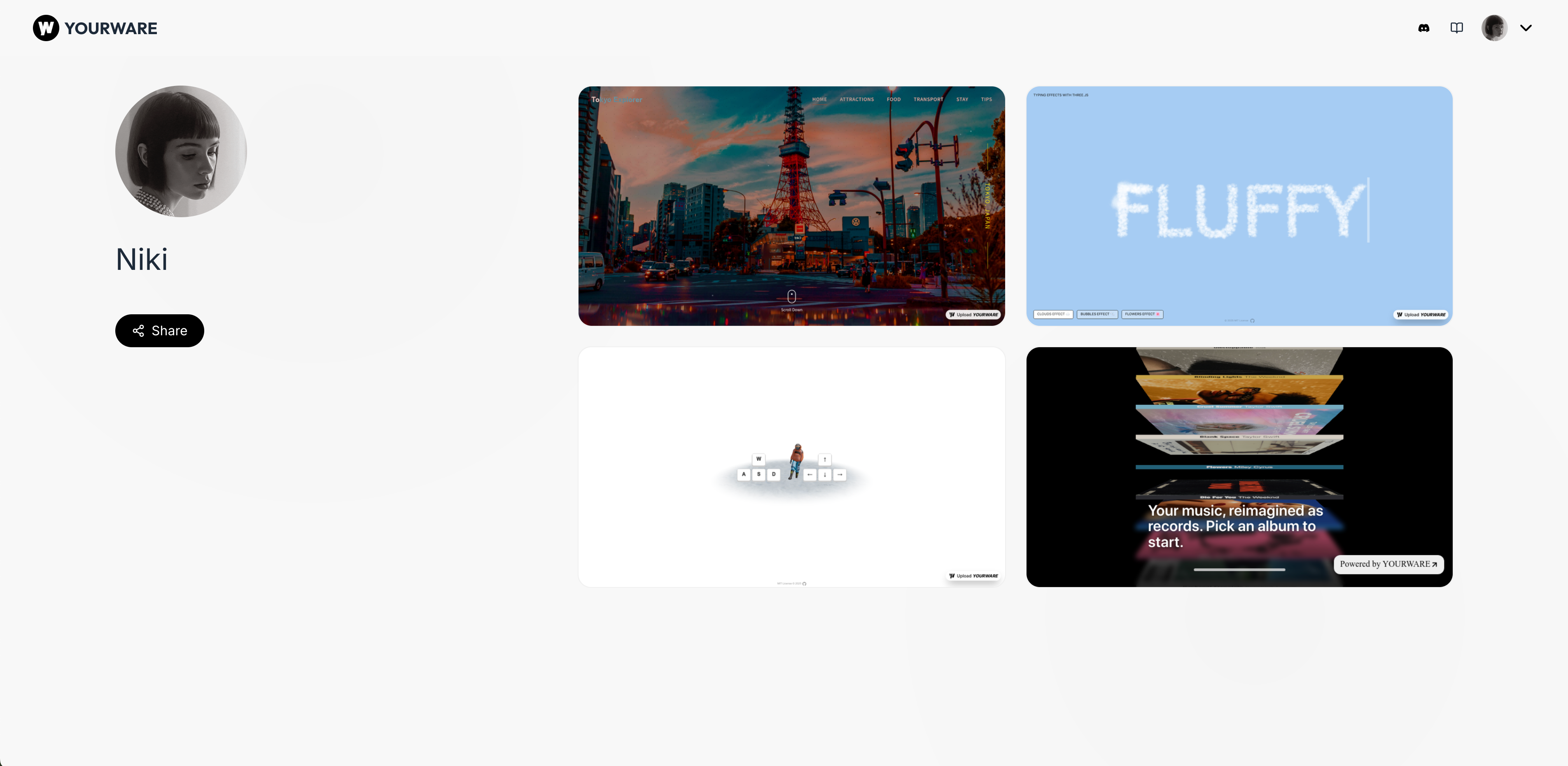 Personal AI portfolio showcase