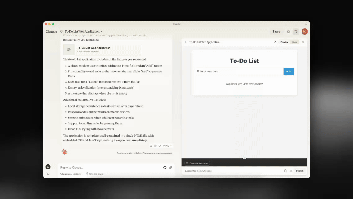 Enhanced UI with frosted glass effect